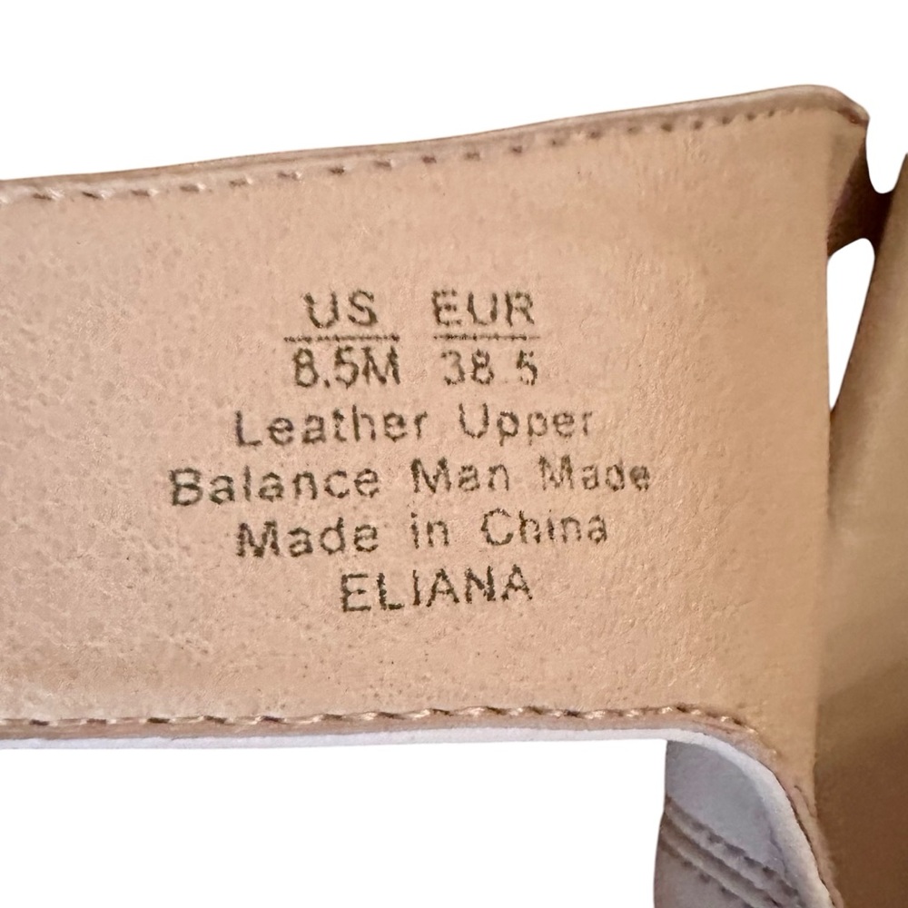 Sam Edelman Leather Slides Eliana White Adjustable Lug Sole Women’s Size 8.5 US - Picture 4 of 10